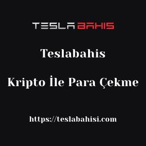 Teslabahis Kripto İle Para Çekme
